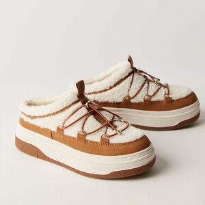 New in box.  Never worn. Pajar Jules mules Shoes color: tan chestnut  size 7